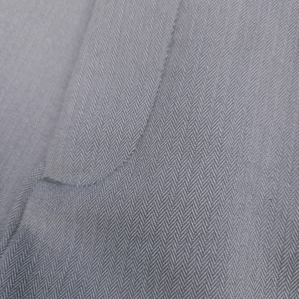 Banana Republic Grey Chevron Slim Tapered Fit Dress Pants 35x34 NWT - Picture 7 of 15